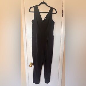 Express Black Jumpsuit with Pockets - Size Small